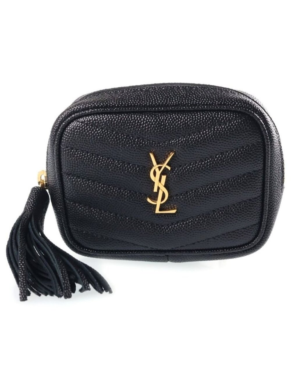Saint Laurent Paris Baby Lou Leather Chain Shoulder Bag